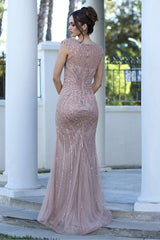 Adora 3272-03 V-Neck Cap Sleeve Beaded Mother of the Bride Dress Size 12W only