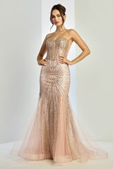 Adora 3278 Beaded Evening Dress