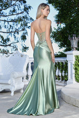 Adora 3365 Strapless Corset Prom 2026 Dress