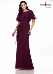 Abby Paris 96066 Crystal Beading Mother of the Bride Dress