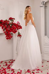Abby Lane 97138 Floral Lace Bridal Dress