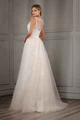 ABBY LANE 97157 Embroidered Bridal Dress