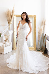 Abby Lane 97194 Embroidered Bridal Dress