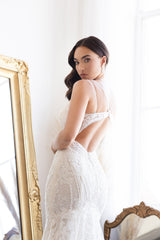 Abby Lane 97194 Embroidered Bridal Dress