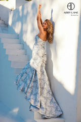 Abby Lane 97274 Strapless Sweetheart Evening Dress