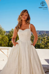 Abby Lane 97284 Brocade Bridal Dress