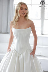 Abby Lane 97310 Strapless Bridal Dress