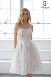 Abby Lane 97324 Floral Applique Bridal Dress