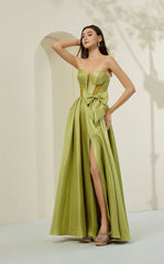 Abby Paris 90384 Strapless A-Line Prom 2026 Dress