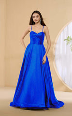 Abby Paris 90389 Glitter A-Line Prom Dress 2026