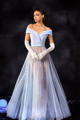 Abdo Aoude M24 Off-Shoulder Couture Dress