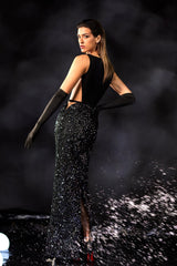 Abdo Aoude M08 Sequin-Embellished Couture Dress