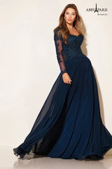 Abby Paris 96044W Sweetheart Neckline Mother of the Bride Dress