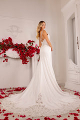 Abby Lane 97126 Beaded Lace Bridal Dress