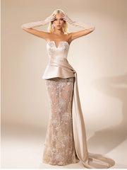 Abdo Aoude D11 Embroidered Couture Dress