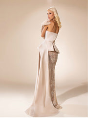 Abdo Aoude D11 Embroidered Couture Dress