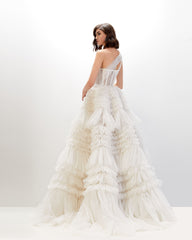 Abdo Aoude L03 One-Shoulder Couture Dress