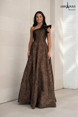 Abby Paris 96088 Textured Evening Dress