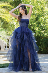 Adora 3210 Glitter A-Line Prom 2026 Dress