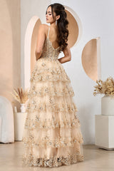 Adora 3217 Sequin High Slit Prom 2026 Dress