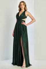 Adora 3260 Glitter High Slit Prom 2026 Dress