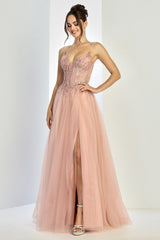 Adora 3269 Glitter Corset Prom 2026 Dress