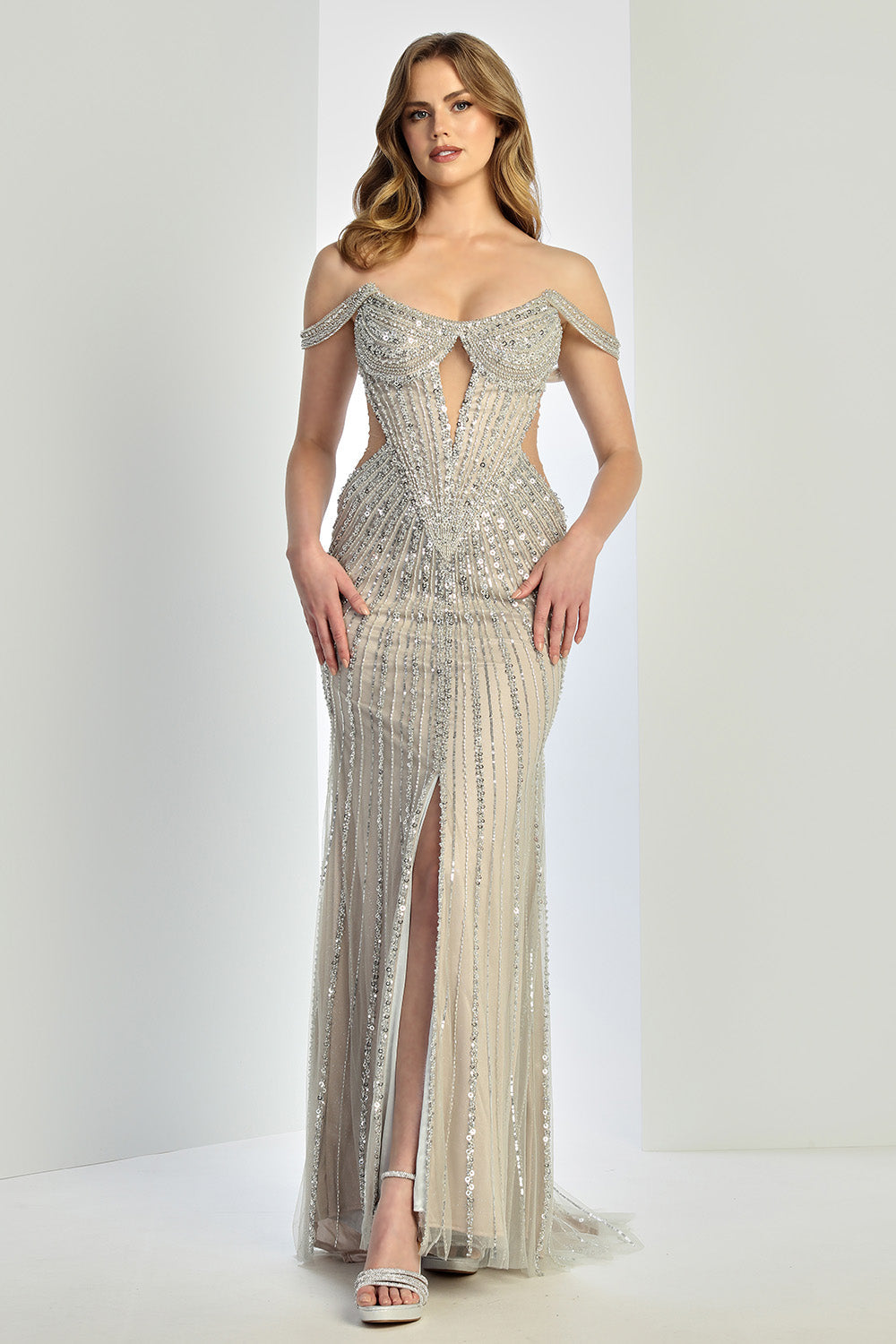 Adora 3271 Beaded Evening Dress