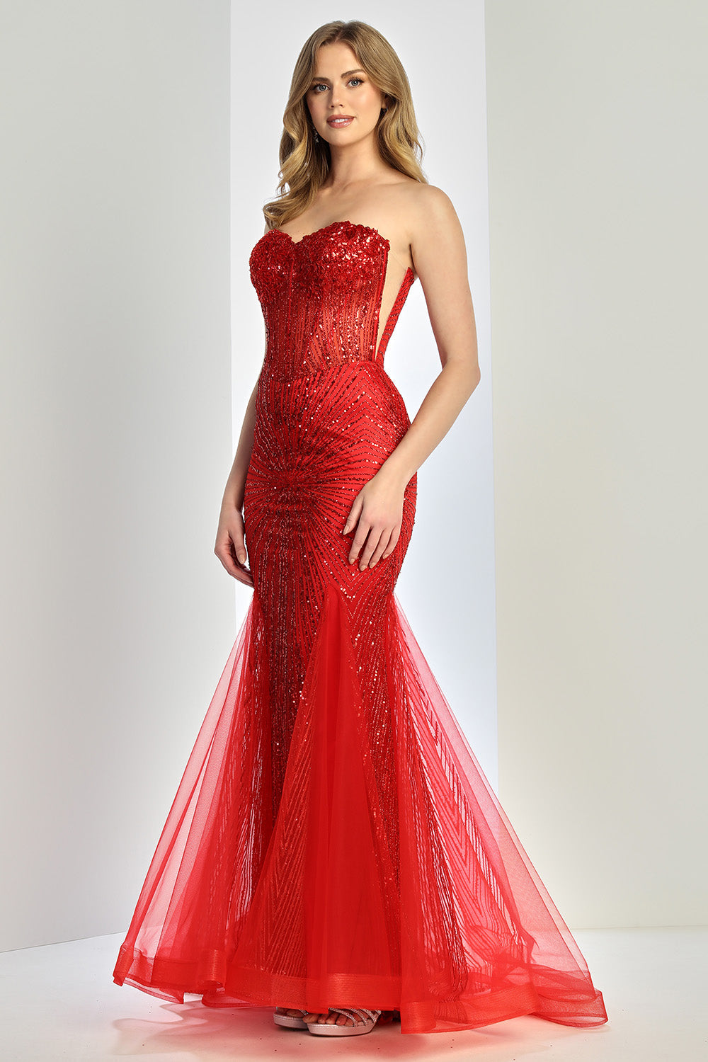 Adora 3278 Beaded Evening Dress