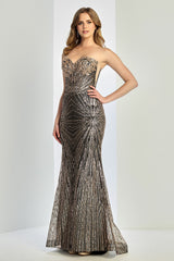 Adora 3279 Beaded Evening Dress