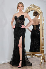 Adora 3283 Beaded Evening Dress