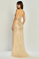 Adora 3306 Beaded Evening Dress