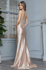 Adora 3357 High Slit Prom 2026 Dress