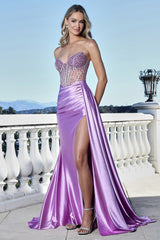 Adora 3366 High Slit Prom 2026 Dress