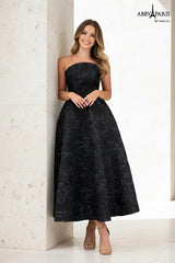 Abby Paris 96086 Strapless Evening Dress