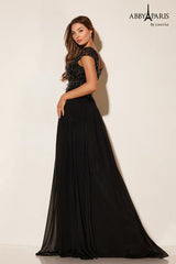 Abby Paris 95091 Beaded Lace Mother of the Bride Dress