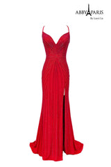 Abby Paris 90213 Sequin Beaded Prom 2026 Dress