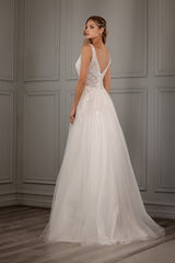 Abby Lane 97153 Embroidered Bridal Dress