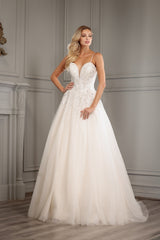 Abby Lane 97177 Beaded A-Line Bridal Dress