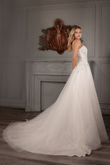 Abby Lane 97177 Beaded A-Line Bridal Dress