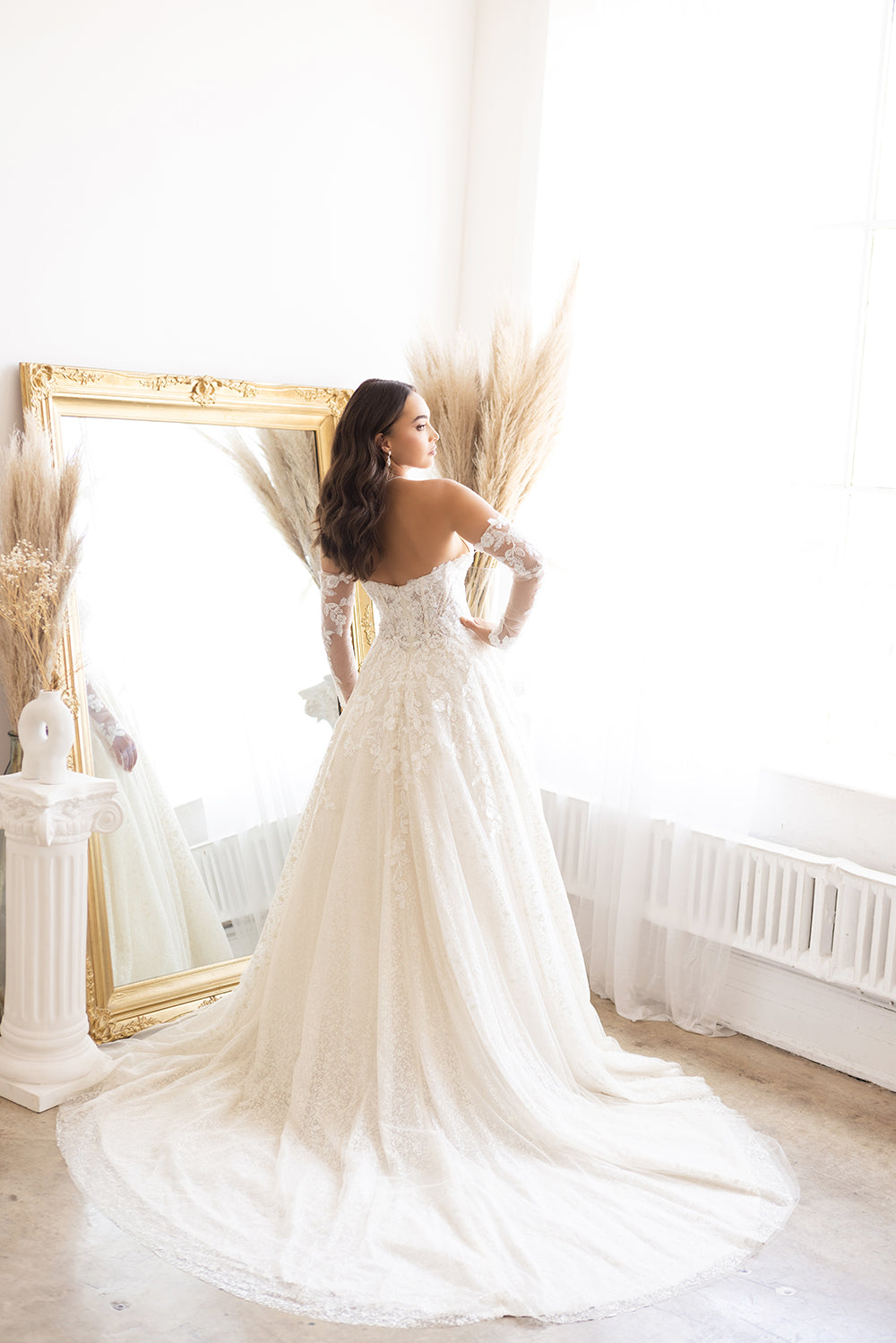 Abby Lane 97188 Embroidered Bridal Dress