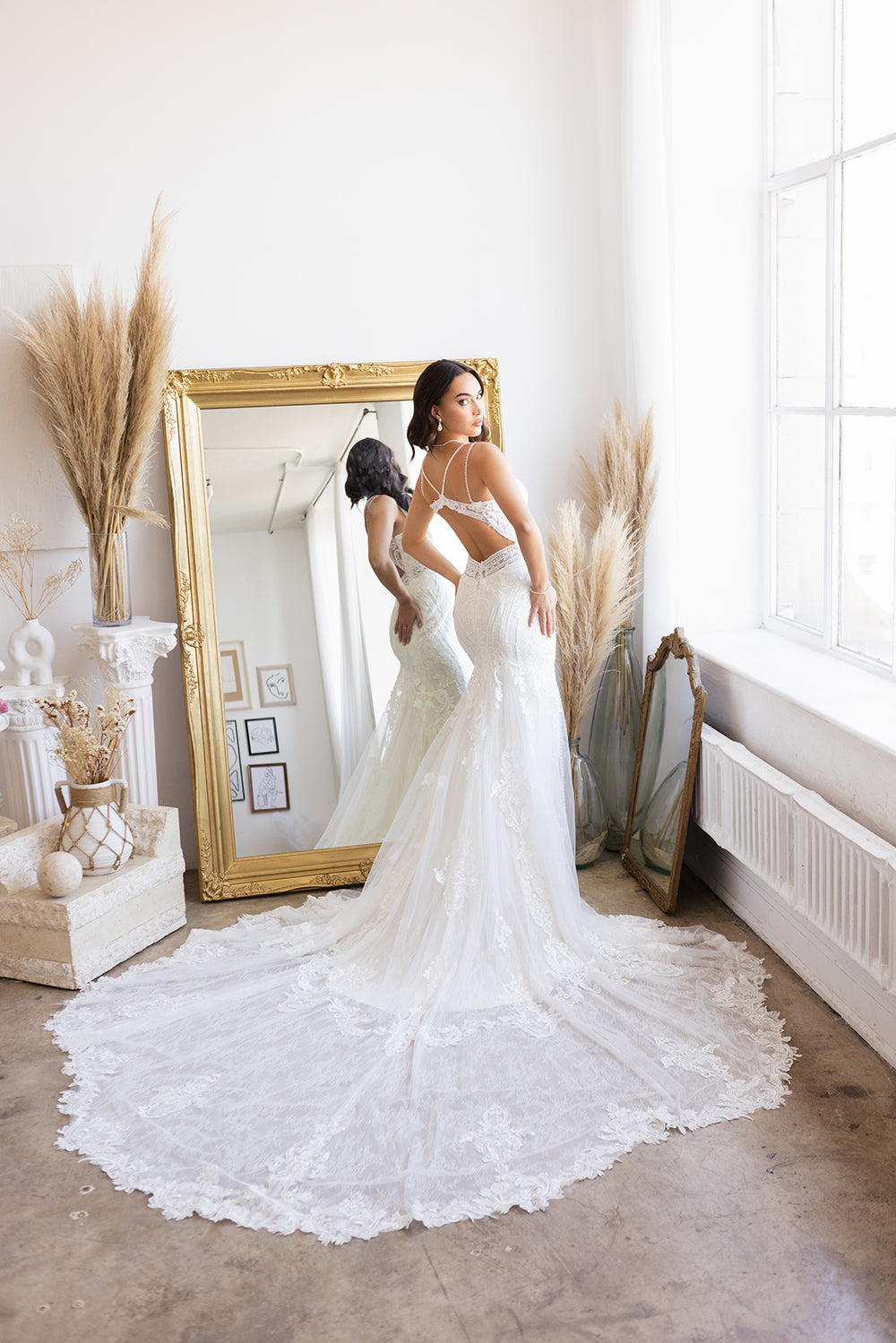 Abby Lane 97194 Embroidered Bridal Dress