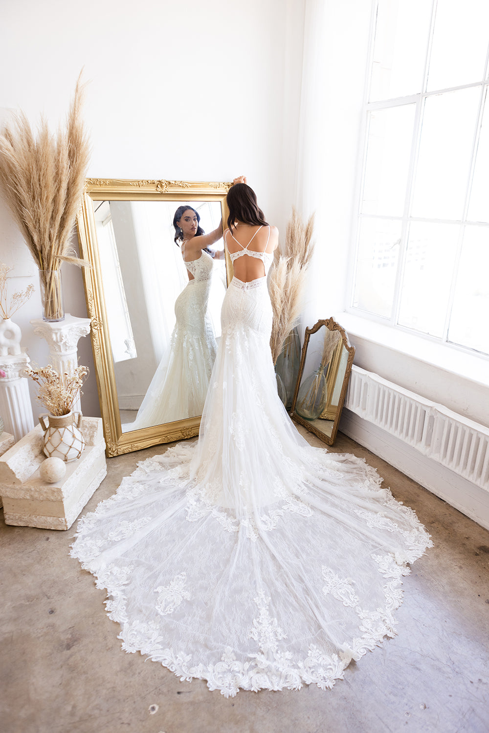 Abby Lane 97194 Embroidered Bridal Dress