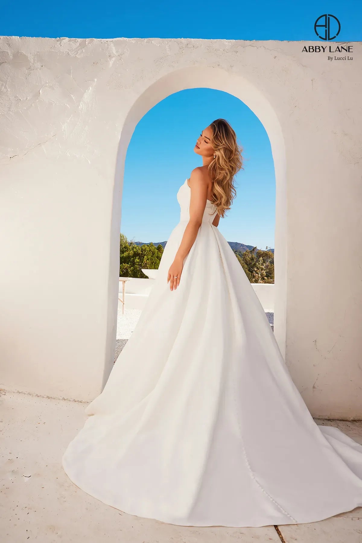 Abby Lane 97278 Strapless Sweetheart Bridal Dress