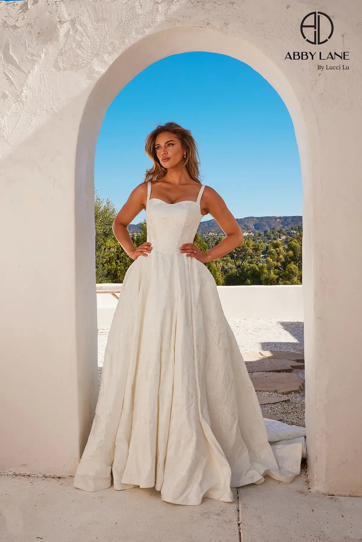 Abby Lane 97284 Brocade Bridal Dress