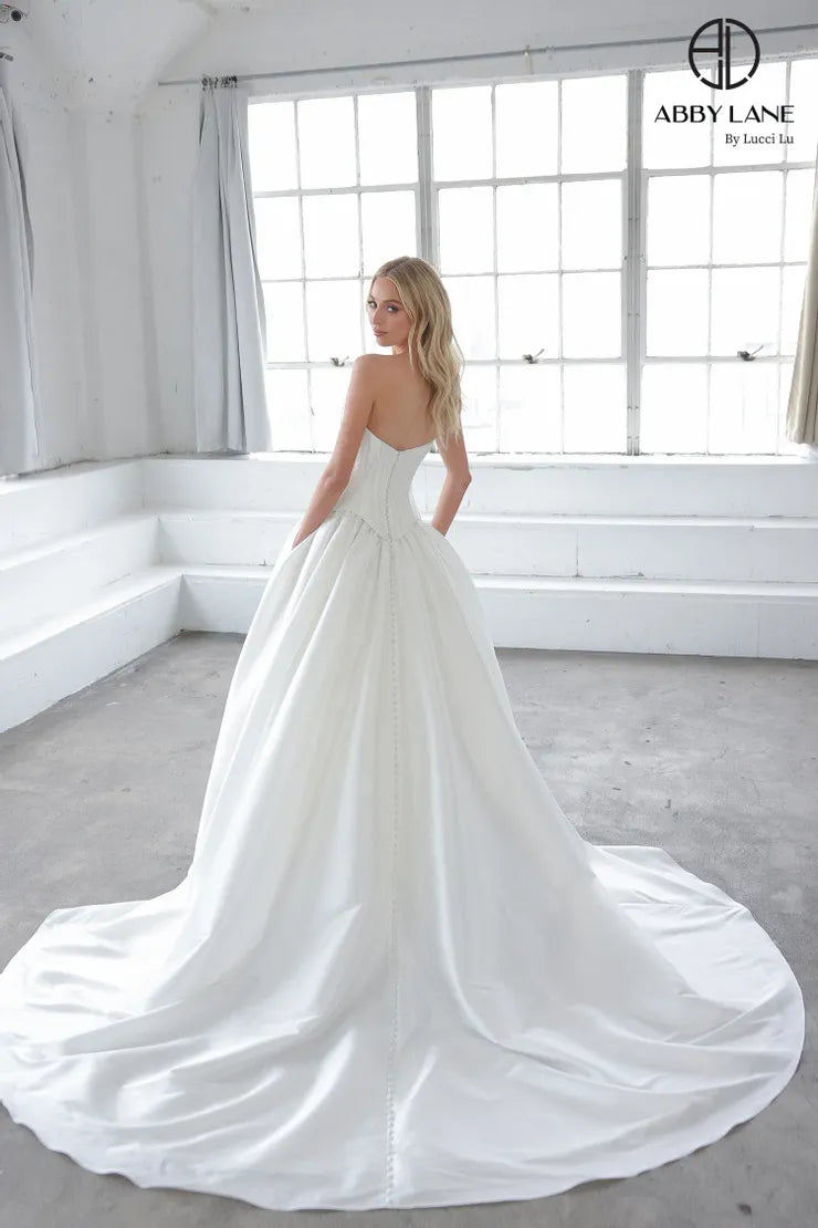 Abby Lane 97310 Strapless Bridal Dress