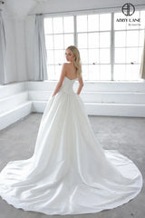 Abby Lane 97310 Strapless Bridal Dress