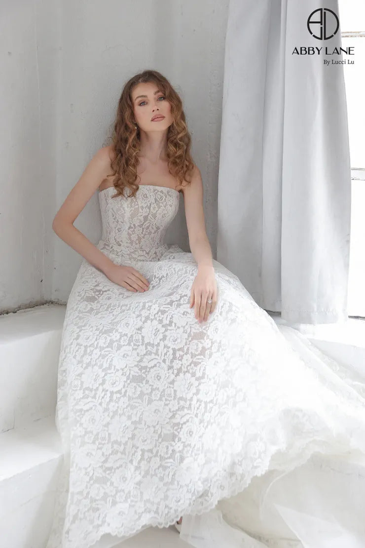 Abby Lane 97320 Strapless Bridal Dress