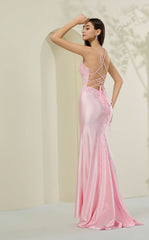 Abby Paris 90358 Sweetheart Lace-Up Prom 2026 Dress