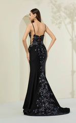 Abby Paris 90360 Corset Bodice Prom Dress 2026