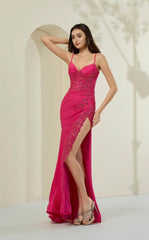 Abby Paris 90362 Corset Bodice Prom 2026 Dress